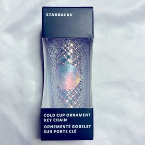 Starbucks ornament keychain